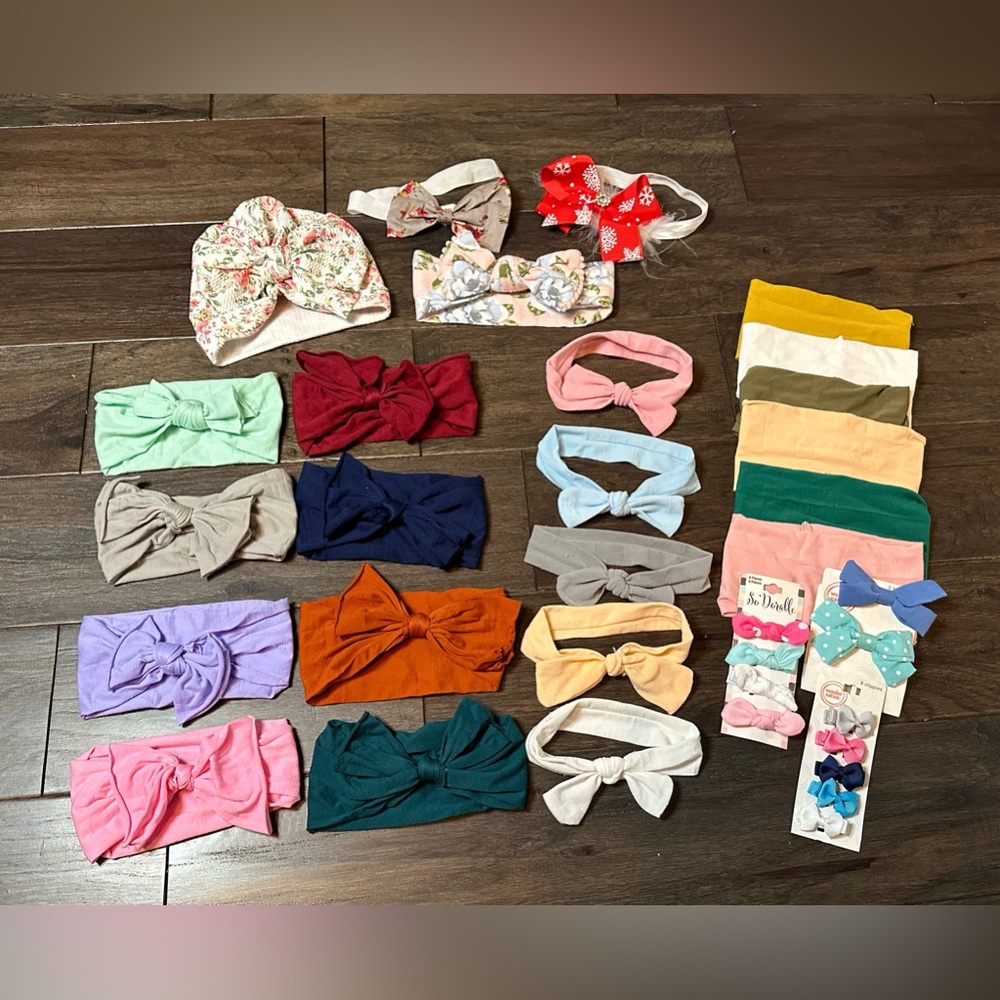 🚫SOLD Baby girl hair accessories